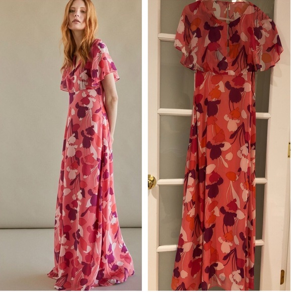 massimo dutti floral dress